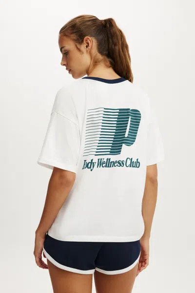 Cotton On Prince Tennis Active Graphic Tee In White