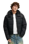 Cotton On Puffer Jacket In Black