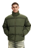 Cotton On Puffer Jacket In Green