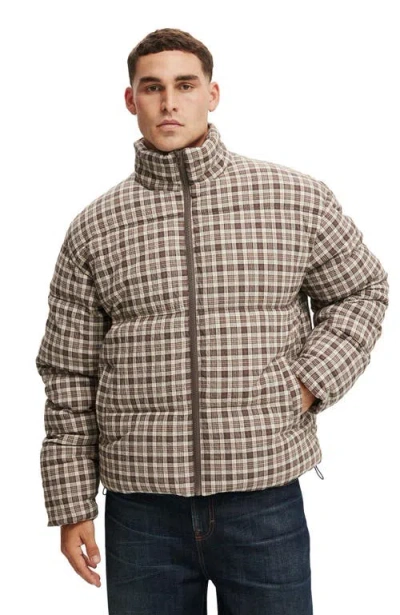 Cotton On Puffer Jacket In Multi