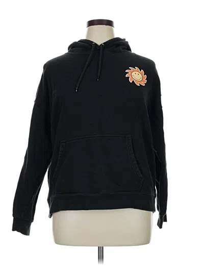 Pre-owned Cotton On Pullover Hoodie In Black