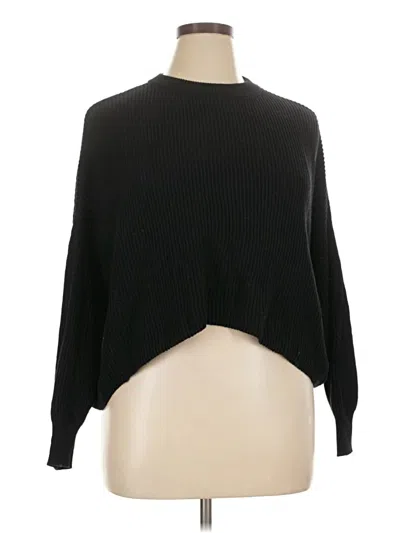 Pre-owned Cotton On Pullover Sweater In Black