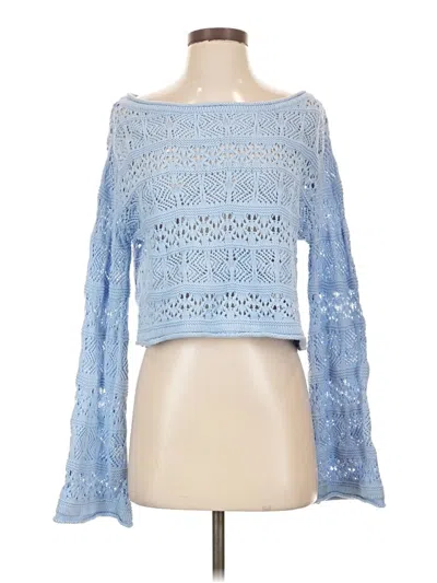 Pre-owned Cotton On Pullover Sweater In Blue