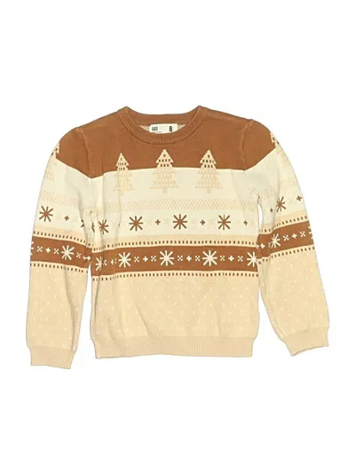 Pre-owned Cotton On Kids' Pullover Sweater In Brown