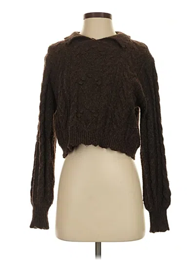 Pre-owned Cotton On Pullover Sweater In Brown