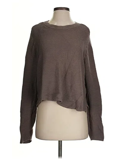 Pre-owned Cotton On Pullover Sweater In Brown