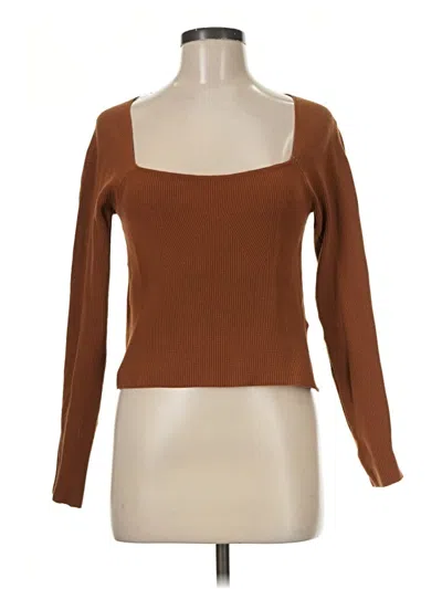 Pre-owned Cotton On Pullover Sweater In Brown
