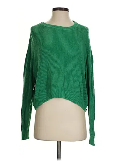Pre-owned Cotton On Pullover Sweater In Green