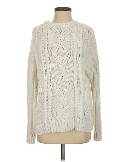 Pre-owned Cotton On Pullover Sweater In Ivory