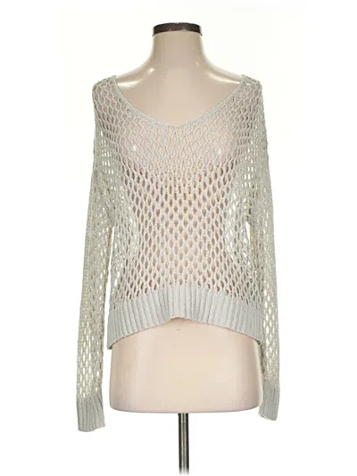 Pre-owned Cotton On Pullover Sweater In Silver
