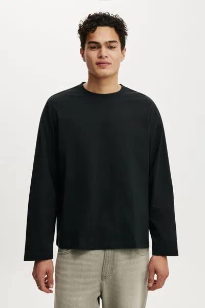 Cotton On Regular Fit Long Sleeve In Black