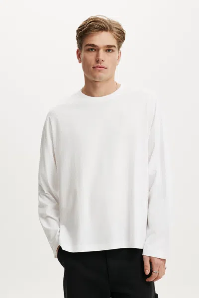Cotton On Regular Fit Long Sleeve In White