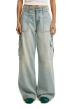 Cotton On Relaxed Cargo Jean In Halen Blue
