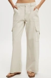 Cotton On Relaxed Cargo Jean In Soft Taupe