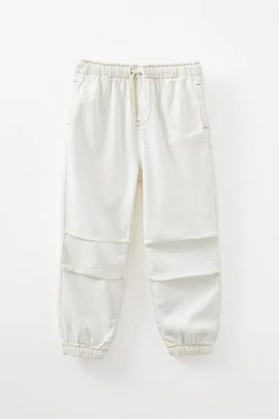 Cotton On Kids' Relaxed Jogger Jean In White