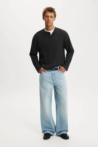 Cotton On Relaxed Straight Jean In Seattle Blue