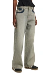 Cotton On Relaxed Wide Jean In Blue Dusk Reverse