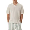 Cotton On Men's Resort Short Sleeve Polo Shirt In Bone