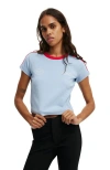 Cotton On Retro Baby Graphic Tee In Blue