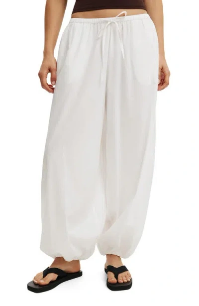 Cotton On Rio Balloon Pant In White