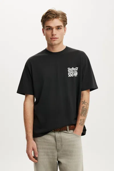 Cotton On Shelby Gt 350/500 Everyday Fit T-shirt In Black