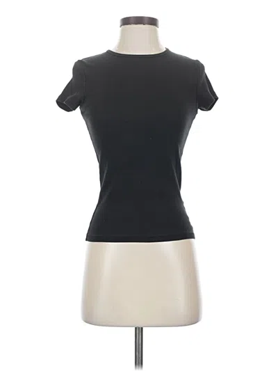 Pre-owned Cotton On Short Sleeve T-shirt In Black