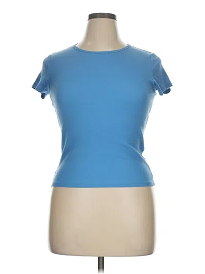 Pre-owned Cotton On Short Sleeve T-shirt In Blue