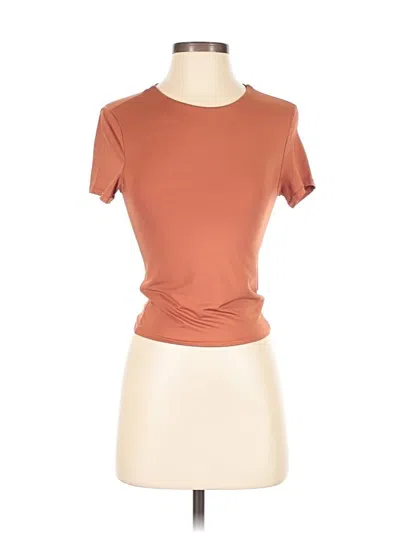 Pre-owned Cotton On Short Sleeve T-shirt In Brown