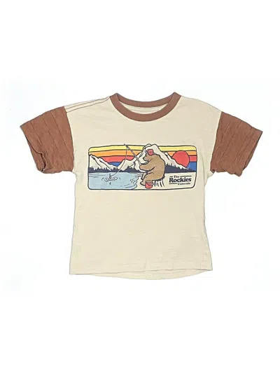 Pre-owned Cotton On Kids' Short Sleeve T-shirt In Brown