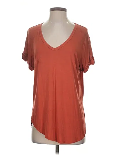 Pre-owned Cotton On Short Sleeve T-shirt In Brown
