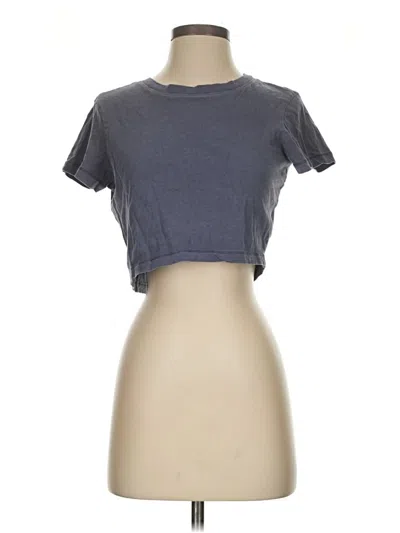 Pre-owned Cotton On Short Sleeve T-shirt In Gray