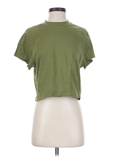 Pre-owned Cotton On Short Sleeve T-shirt In Green