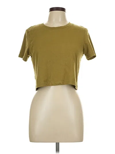 Pre-owned Cotton On Short Sleeve T-shirt In Green