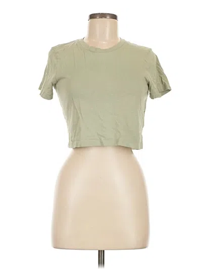 Pre-owned Cotton On Short Sleeve T-shirt In Green