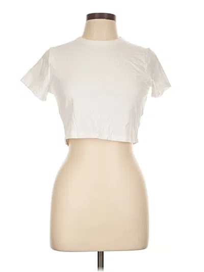 Pre-owned Cotton On Short Sleeve T-shirt In Ivory