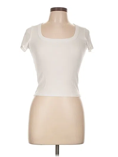 Pre-owned Cotton On Short Sleeve T-shirt In Ivory