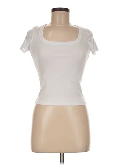 Pre-owned Cotton On Short Sleeve T-shirt In Ivory