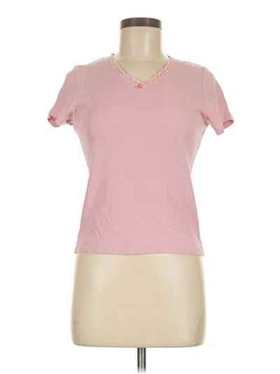 Pre-owned Cotton On Short Sleeve T-shirt In Pink
