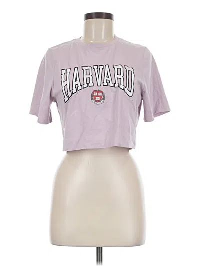 Pre-owned Cotton On Short Sleeve T-shirt In Purple