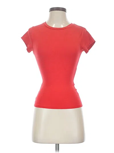 Pre-owned Cotton On Short Sleeve T-shirt In Red