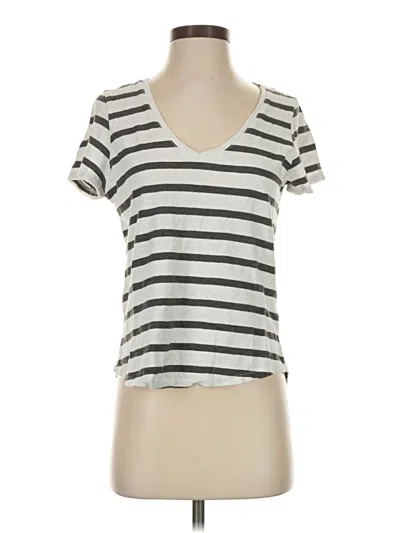 Pre-owned Cotton On Short Sleeve T-shirt In Silver