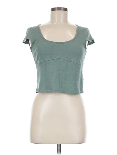 Pre-owned Cotton On Short Sleeve T-shirt In Teal