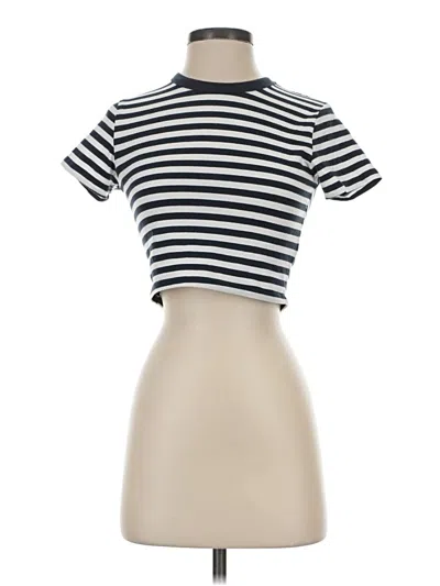 Pre-owned Cotton On Short Sleeve Turtleneck In Ivory