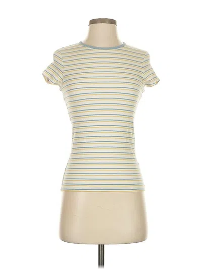 Pre-owned Cotton On Short Sleeve Turtleneck In White