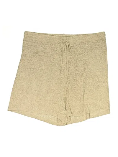 Cotton On Shorts In Gold