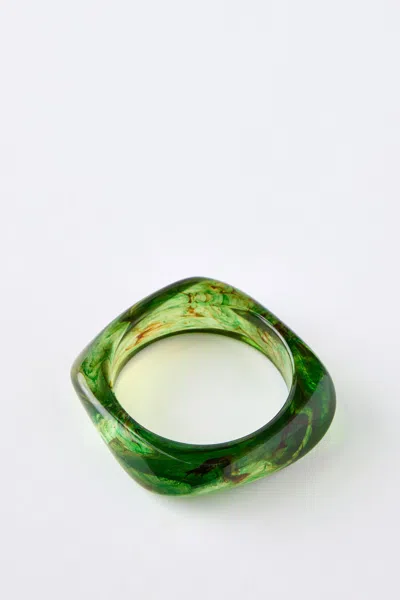 Cotton On Single Bracelet In Amber Green Swril