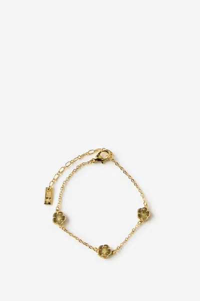 Cotton On Single Bracelet In Up Gold Daisy