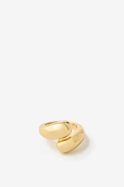 Cotton On Single Ring In Up Gold Oversized Wrap