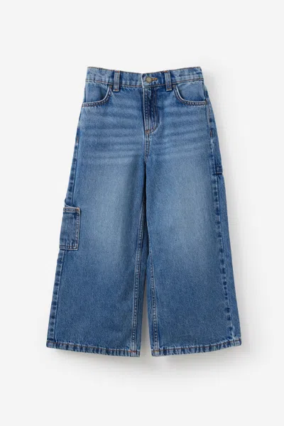 Cotton On Kids' Skater Carpenter Jean In Blue