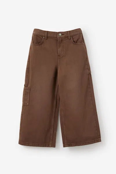 Cotton On Kids' Skater Carpenter Jean In Brown
